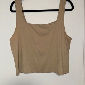 Old Navy Women's Beige Tank Top